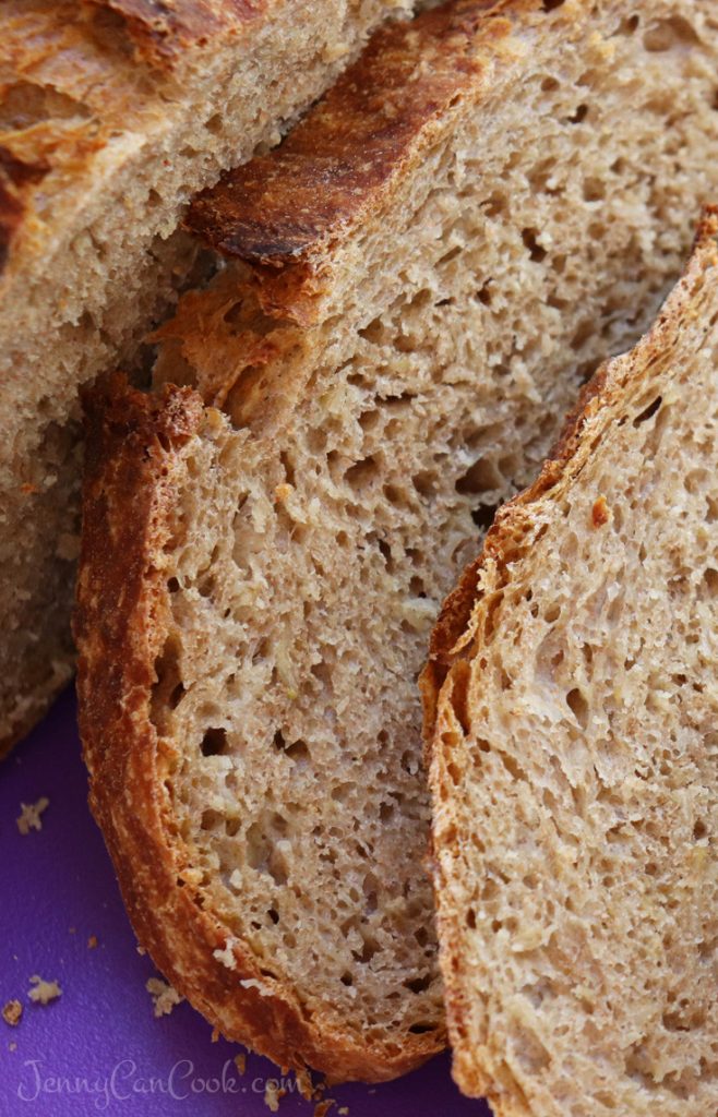 Multigrain No Knead Bread Jenny Can Cook