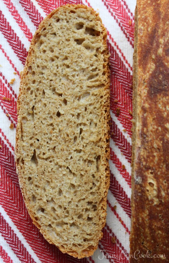 Faster No Knead Whole Wheat Bread Jenny Can Cook