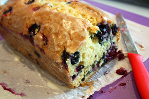 Lemon Blueberry Loaf Cake