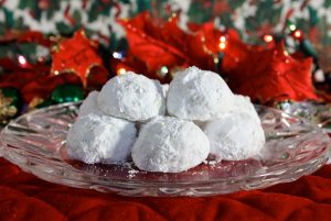 Easy Christmas Pecan Ball Cookies