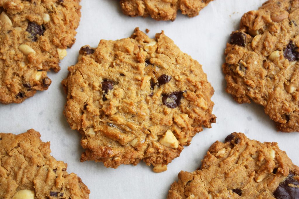 Peanut Butter Dark Chocolate Chunk Cookies | Jenny Can Cook