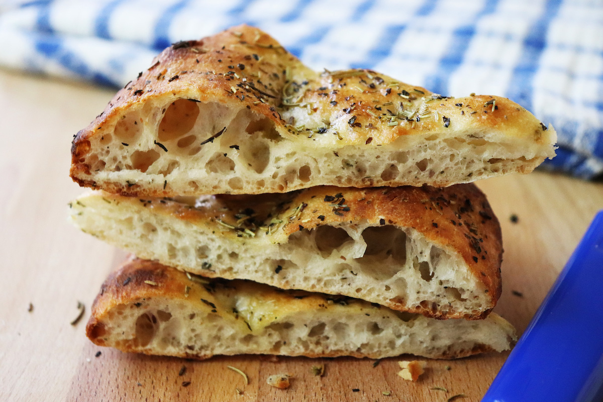 Focaccia Bread Recipe {So Easy!} - Kristine's Kitchen